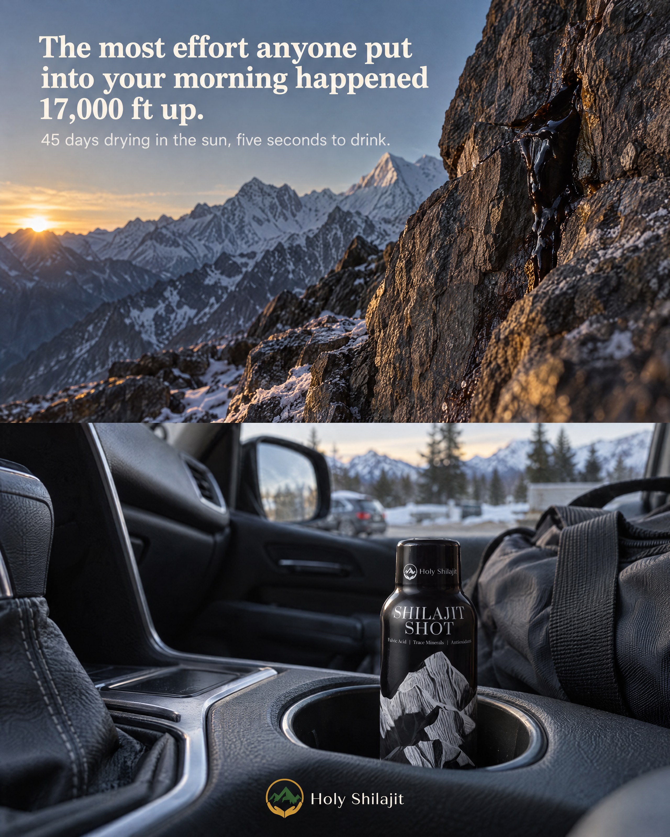 Ad 3 for Holy Shilajit